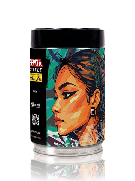 Concretes Edges I | Pepita Coffee in Partnership with Fatboy Slim | Limited Edition Collectable Art Coffee Tin by Alec