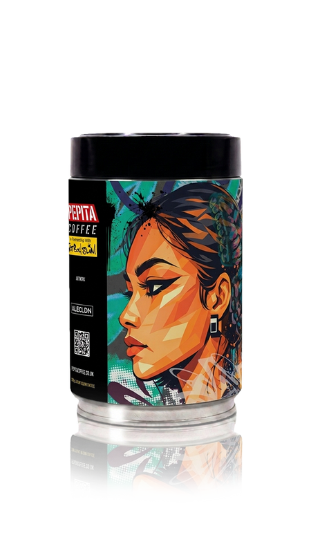 Concretes Edges I | Pepita Coffee in Partnership with Fatboy Slim | Limited Edition Collectable Art Coffee Tin by Alec
