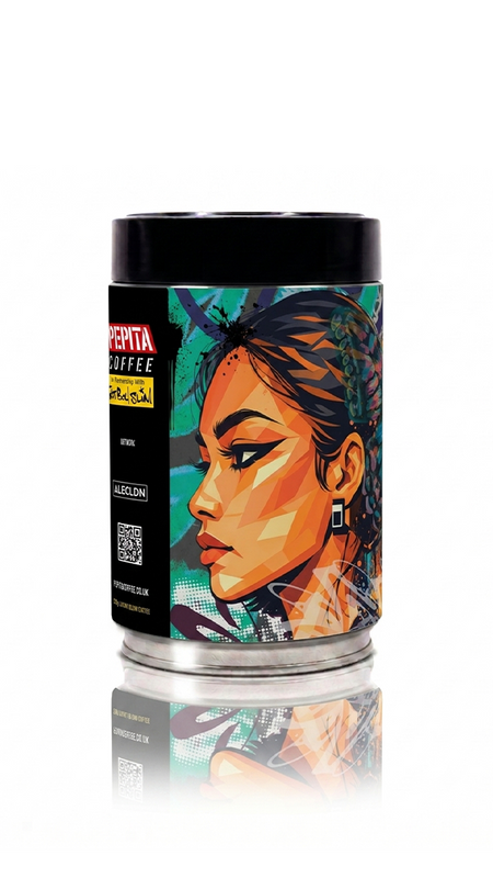 Concretes Edges I | Pepita Coffee in Partnership with Fatboy Slim | Limited Edition Collectable Art Coffee Tin by Alec
