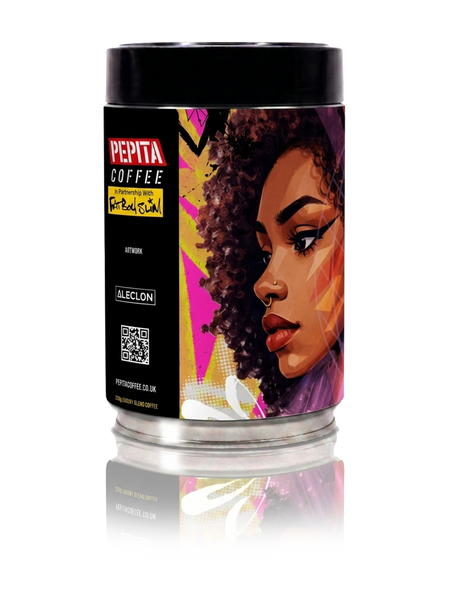 Concretes Edges II | Pepita Coffee in Partnership with Fatboy Slim | Limited Edition Collectable Art Coffee Tin by Alec