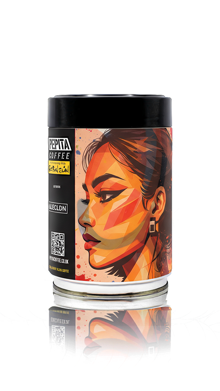 Concretes Edges I | Pepita Coffee in Partnership with Fatboy Slim | Limited Edition Collectable Art Coffee Tin by Alec