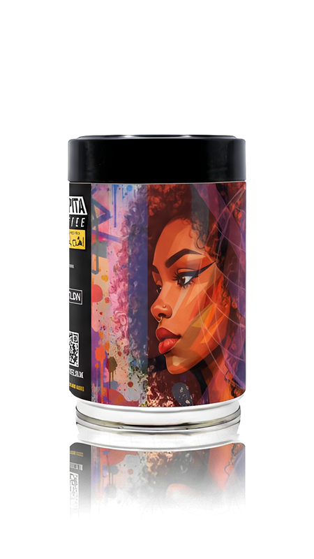 Concretes Edges II | Pepita Coffee in Partnership with Fatboy Slim | Limited Edition Collectable Art Coffee Tin by Alec