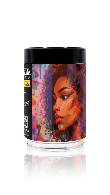 Concretes Edges II | Pepita Coffee in Partnership with Fatboy Slim | Limited Edition Collectable Art Coffee Tin by Alec
