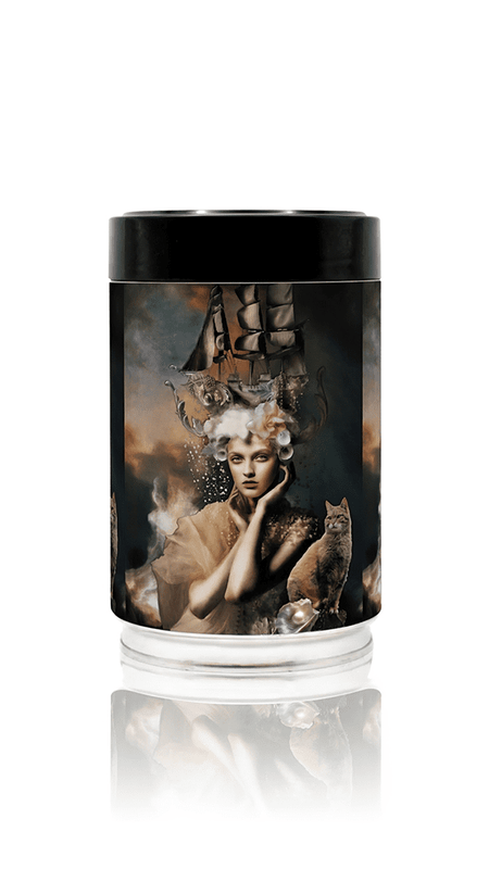 Catarina Diaz - Voyage in Gold - Collectable Art Coffee Tin | 250g Luxury Blend Coffee | Free UK Delivery