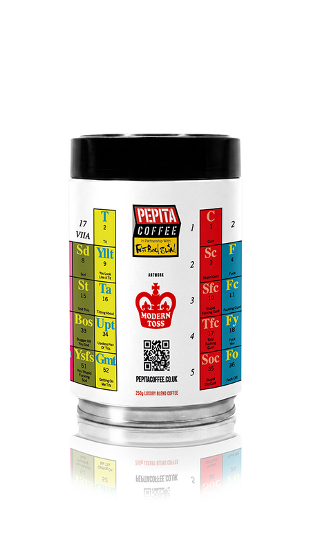 Pepita Coffee x Fatboy Slim x Modern Toss | PTOS | Limited-Edition Collectable Coffee Tin