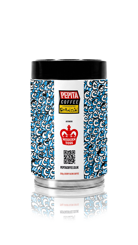 Pepita Coffee x Fatboy Slim x Modern Toss | BHAFC | Limited-Edition Collectable Coffee Tin