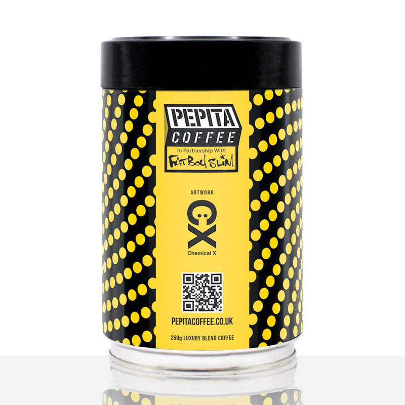 Smile On Dot by Chemical X | 250g Luxury Blend Coffee | Free UK Delivery