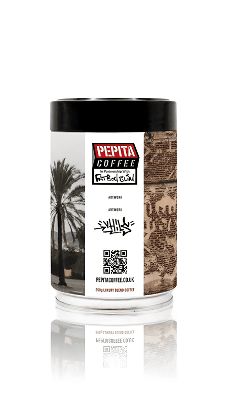 Pepita Coffee x Fatboy Slim Presents Vhils – Mexico Collectable Art Coffee Tin
