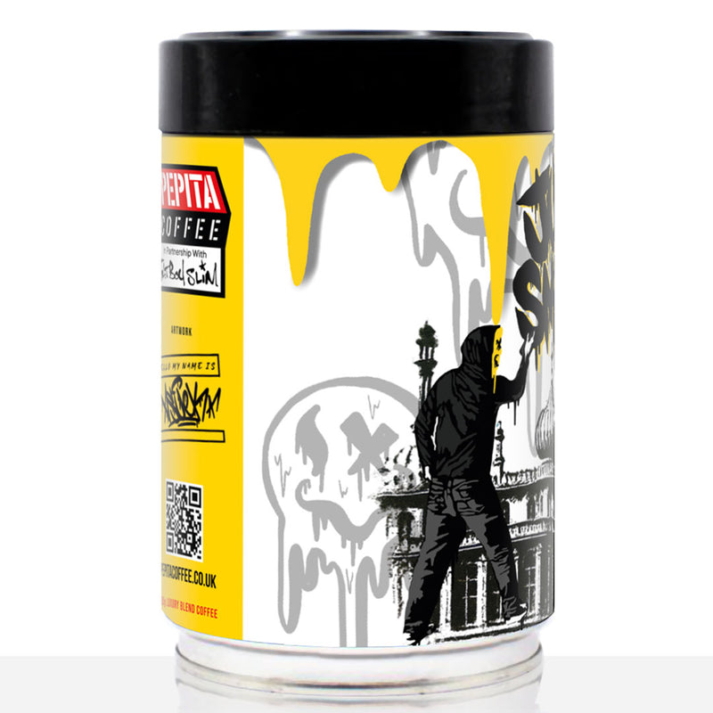 Asuek Artist - Collectable Art Coffee Tin  | 250g Luxury Blend Coffee |  Free UK Delivery