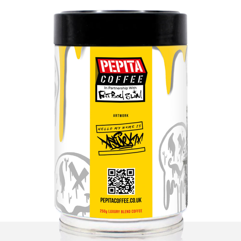 Asuek Artist - Collectable Art Coffee Tin  | 250g Luxury Blend Coffee |  Free UK Delivery