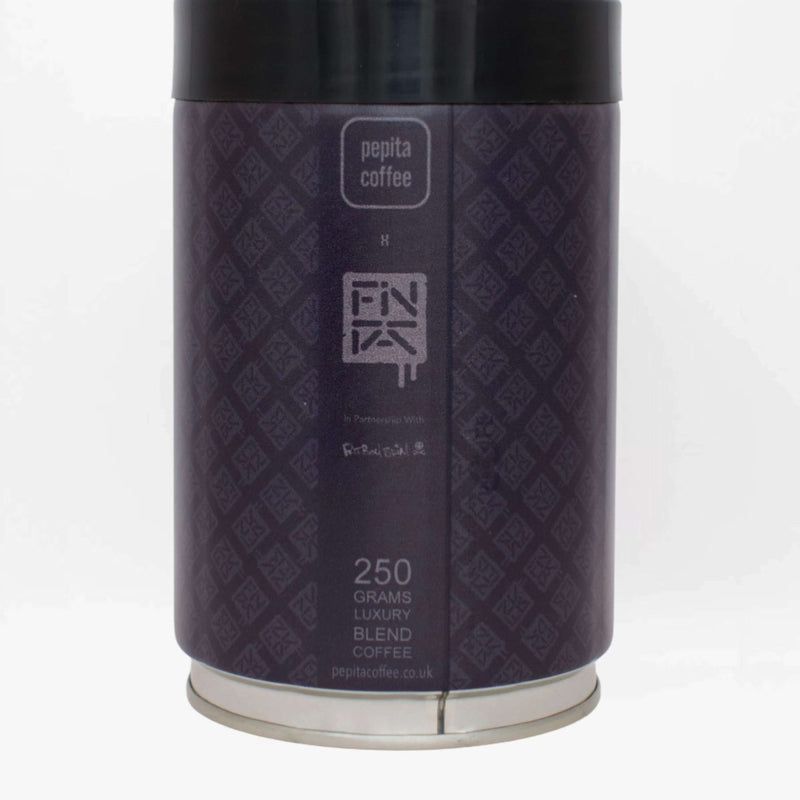 Fin Dac - Collectable Art Tin | 250g Luxury Blend Coffee | Free UK Delivery