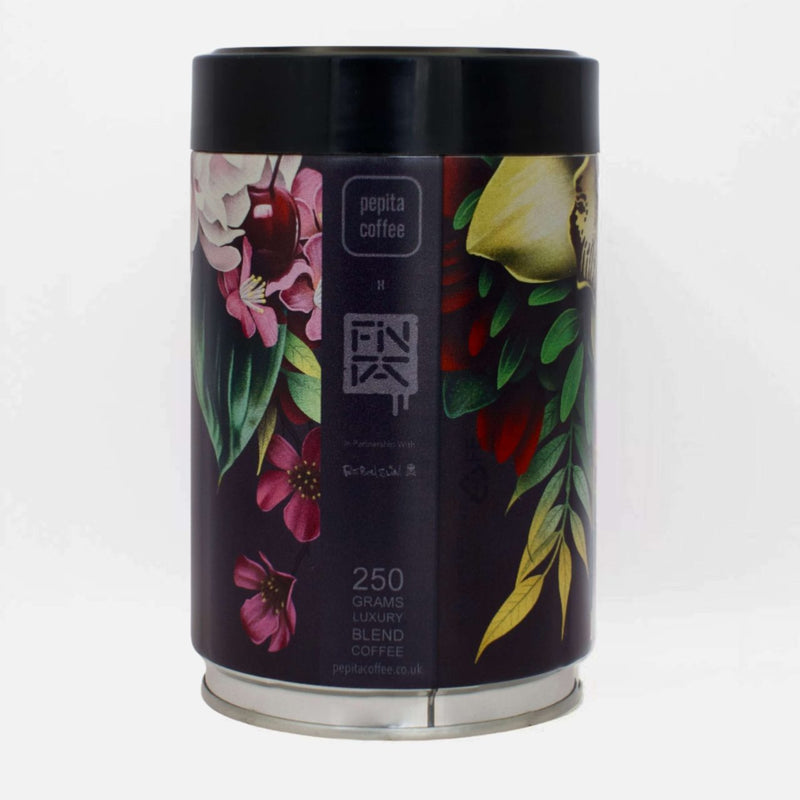 Fin Dac - Perú | Collectable Art Tin | 250g Luxury Blend Coffee | Free UK Delivery