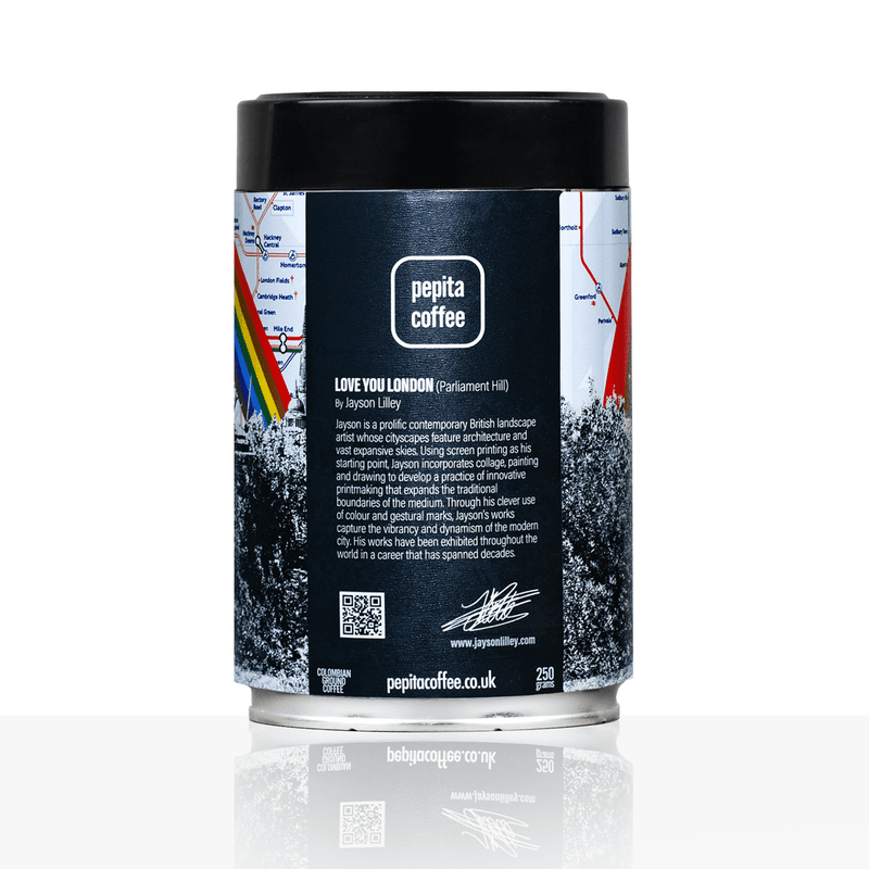 Jayson Lilley - Love you London Parliament Hill | 250g Luxury Blend Coffee | Free UK Delivery