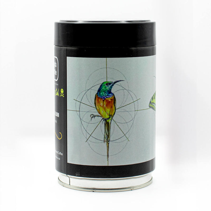 Jessica Albarn - Collectable Art Tin | 250g Luxury Blend Coffee | Free UK Delivery