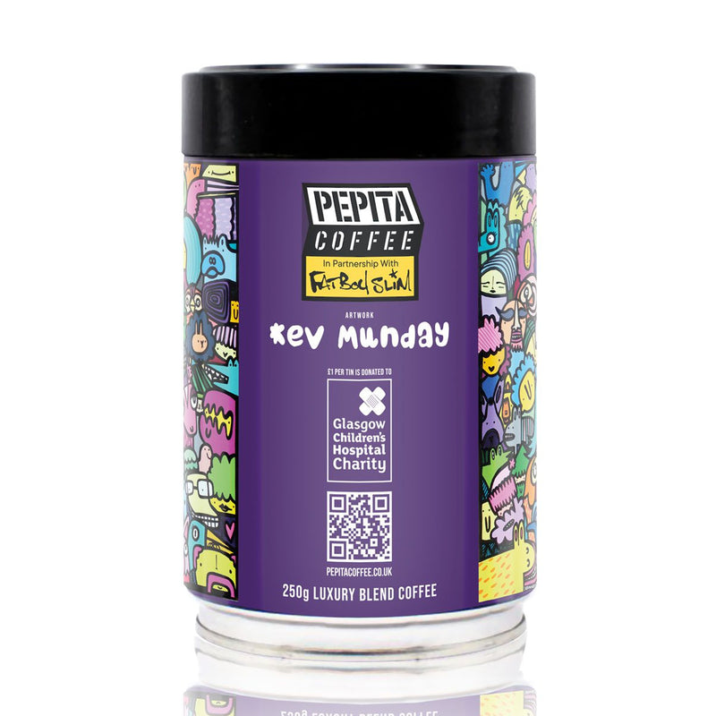 Kev Munday - 250g Luxury Blend Coffee | Glasgow Children's Hospital Charity | Free UK Delivery