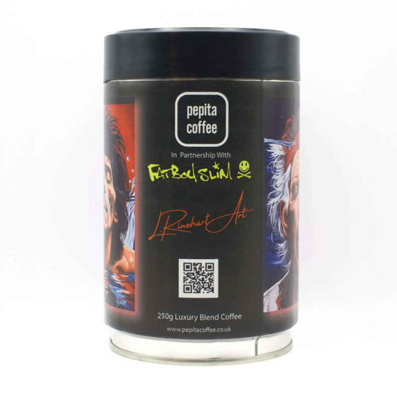 L. Rinehart - Pop Art - Collectable Art Tin | 250g Luxury Blend Coffee | Free UK Delivery