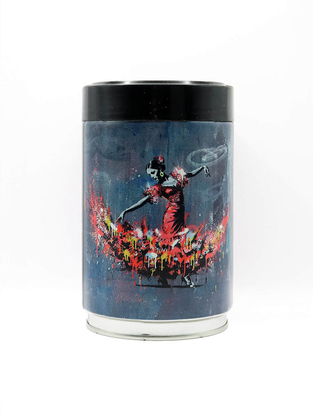 MasVandal - Flamenco Coffee Tin | Collectable Art Tin | 250g Luxury Blend Coffee | £24.99 Free UK Delivery