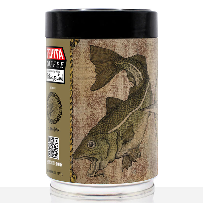 Ollie Panton - Collectable Art Coffee Tin  | 250g Luxury Blend Coffee £24.99 Free UK Delivery