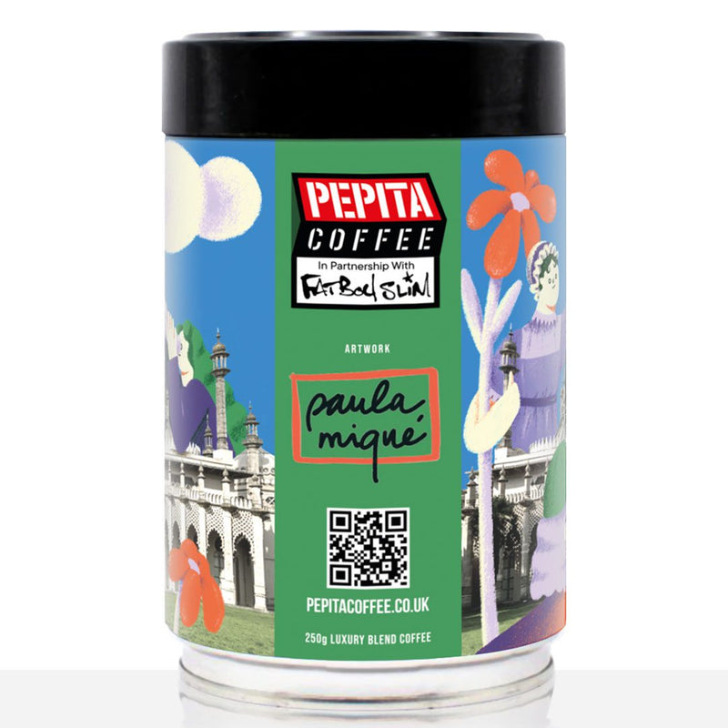 Paula ( CosmicPe ) Collectable Art Coffee Tin - 250g Luxury Blend Coffee | Free UK Delivery