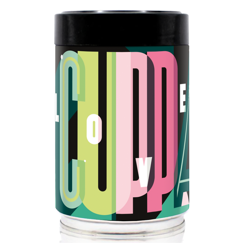 Ricky Also - Collectable Art Coffee Tin  | 250g Luxury Blend Coffee | Free UK Delivery