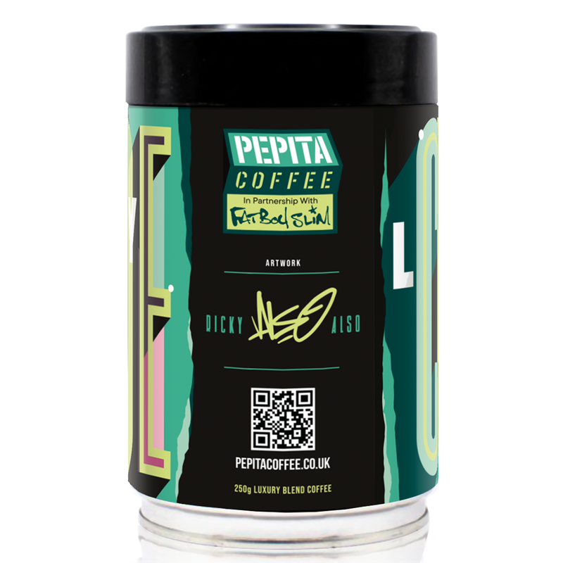 Ricky Also - Collectable Art Coffee Tin  | 250g Luxury Blend Coffee | Free UK Delivery