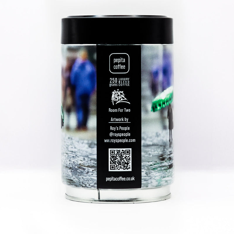 Roy’s People - Collectable Art Tin | 250g Luxury Blend Coffee | Free UK Delivery