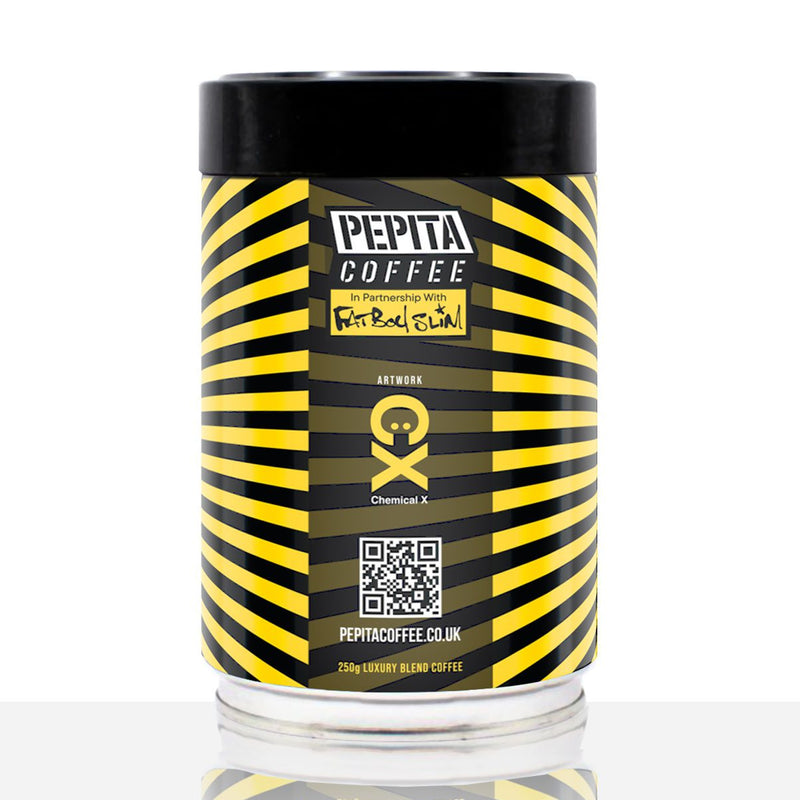 Smile 4 Fatboy Slim by Chemical X | 250g Luxury Blend Coffee | Free UK Delivery