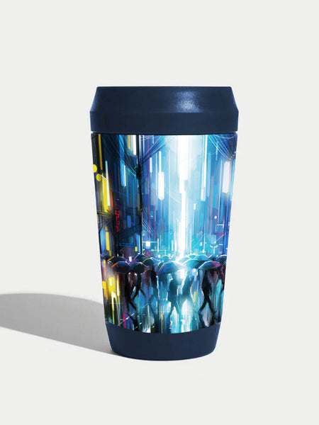 Travel Cup by Dan Kitchener - Streets of Neon (12 oz)