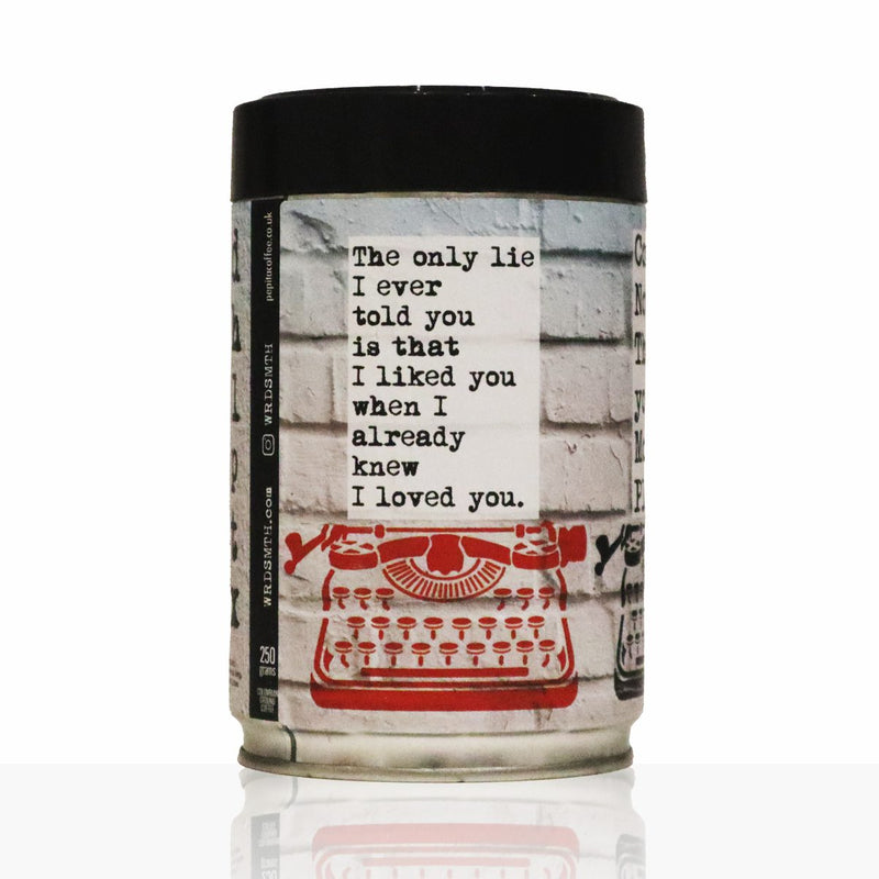 WRDSMTH - Collectable Art Tin | 250g Luxury Blend Coffee | Free UK Delivery